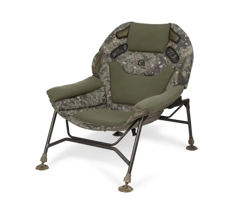 Trakker Kreslo Levelite Colossus Camo Recliner Chair