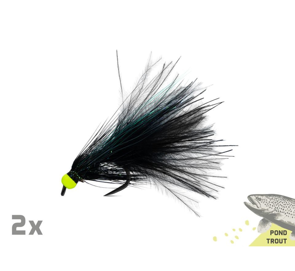 Delphin Sada umělých mušek Fly Pond trout 10ks