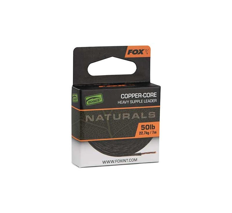 Fox Návazcová šňůra Edges Naturals Copper-Core 50lb 7m