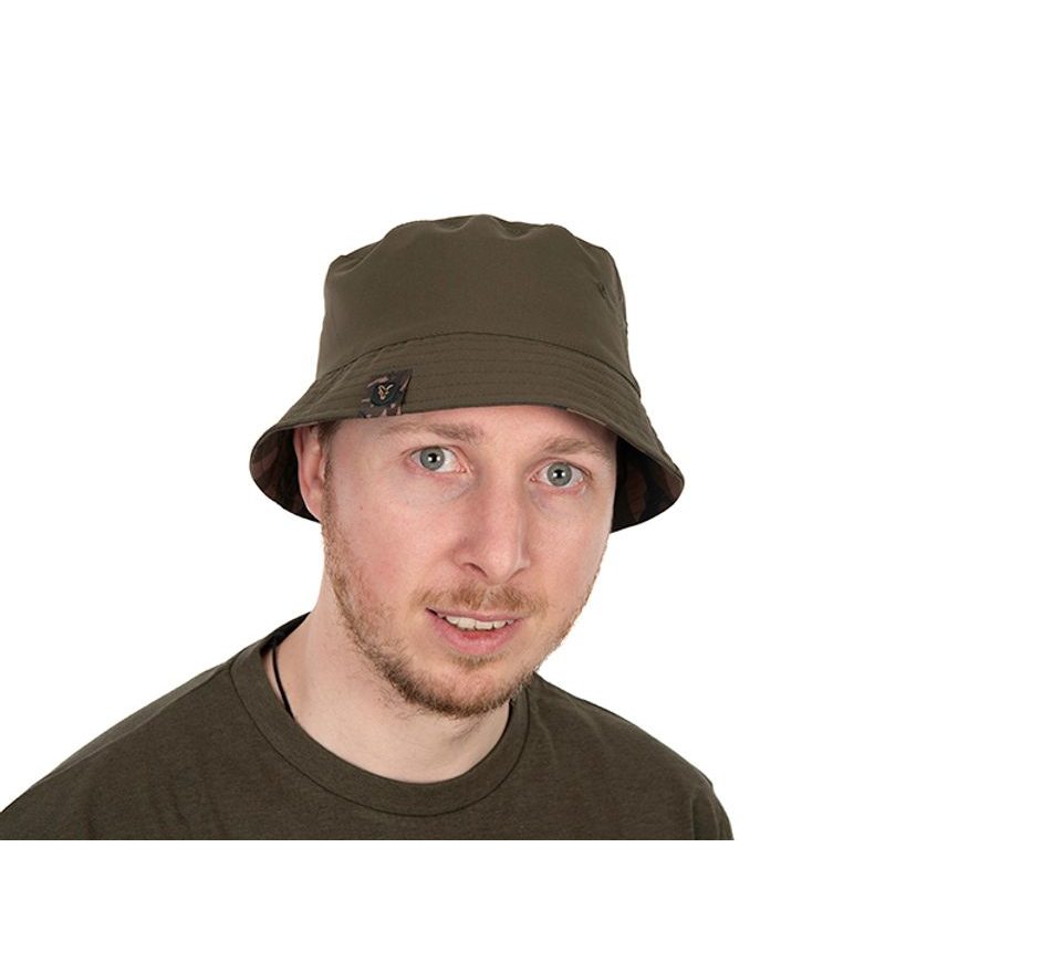 Fox Klobouk Camo Reversible bucket hat