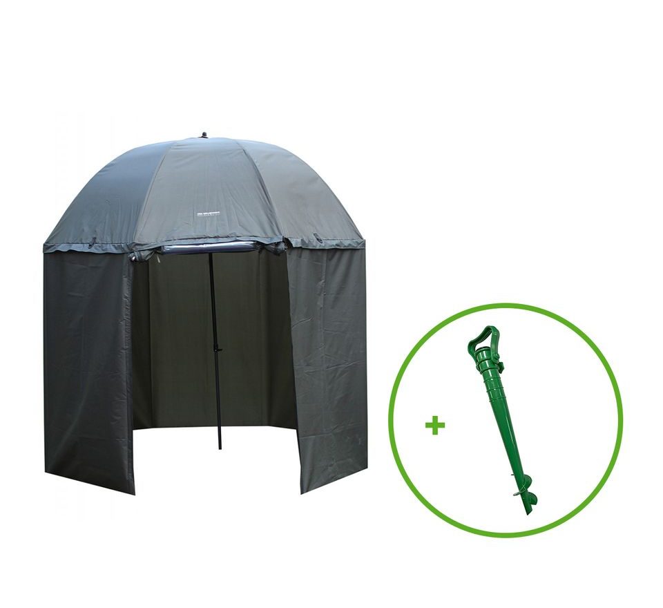 Suretti Deštník s bočnicí Full cover 2,5m | Chyť a pusť