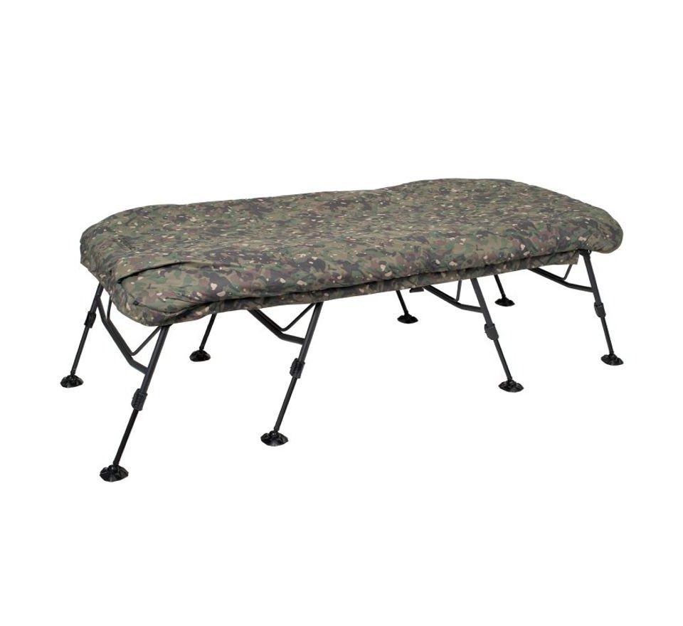 Trakker Lehátko RLX 8 Wide Camo Bed System