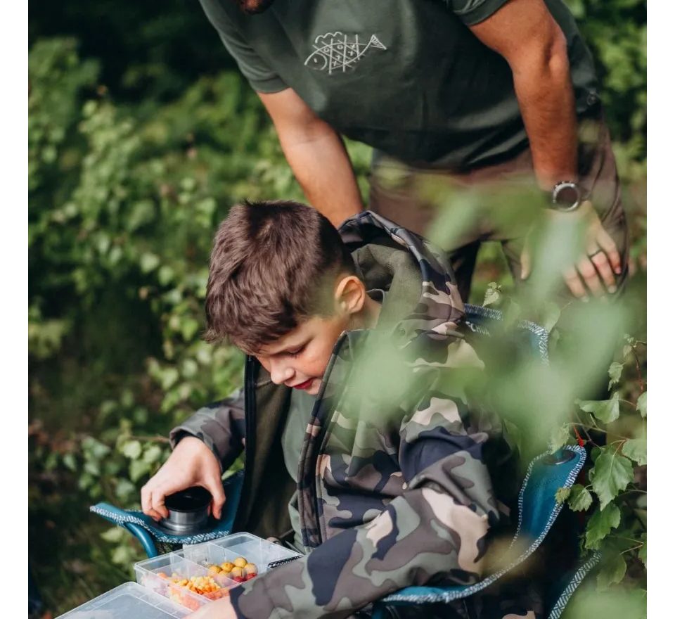 Šijeme srdcem Bunda Softshell V kapse celý revír