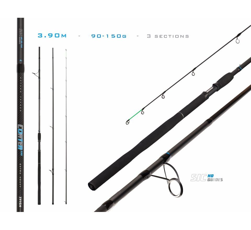 Zfish Prut Corten Method Heavy Feeder 3,9m 150g