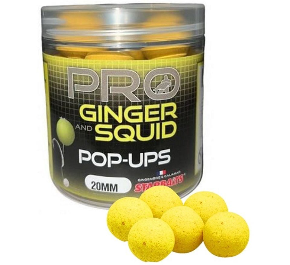 Starbaits Plovoucí Boilie Pro Ginger Squid 80g