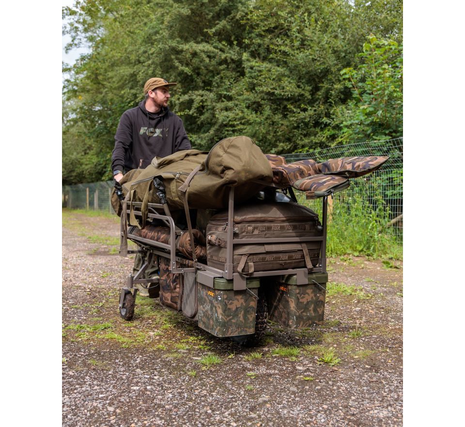 Fox Vozík Transporter 24v Power Plus Barrow Including 2 x 9Ah 12v batteries and charger