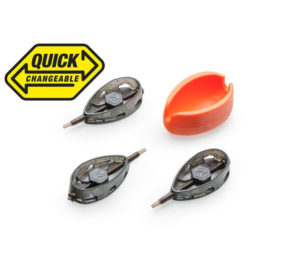 Mivardi Krmítka Method Feeder set QMR Flat L (30g + 40g + 50g + mould)