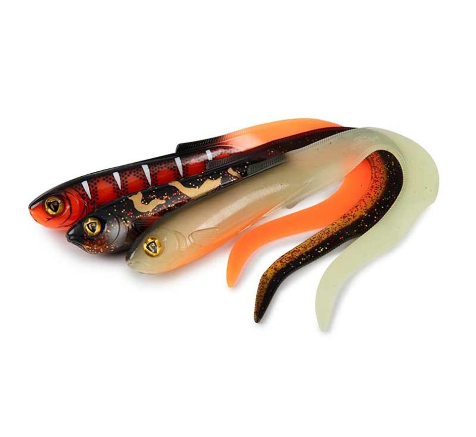 Fox Rage Gumová nástraha Slick Eel UV Red Wake