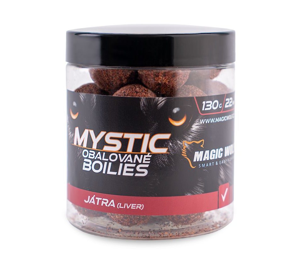 Magic Wolf Boilies obalované Mystic 130g