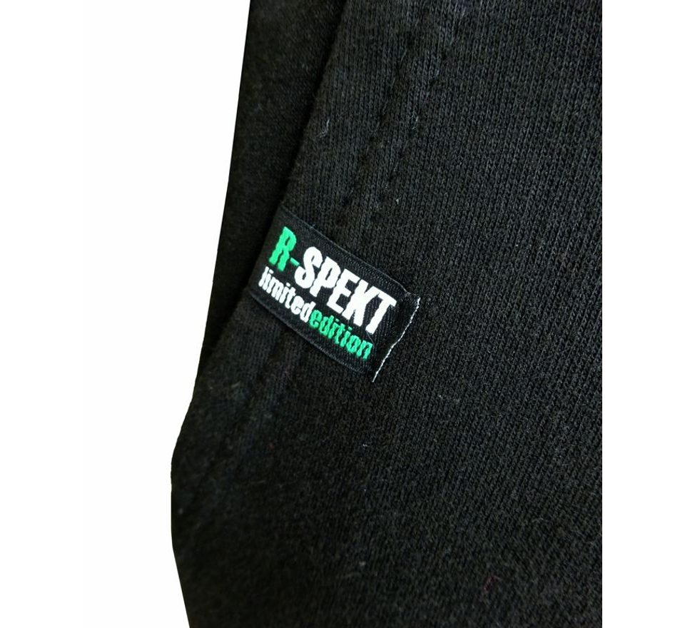 R-Spekt Dětská mikina zipová s kapucí Carper Kids black