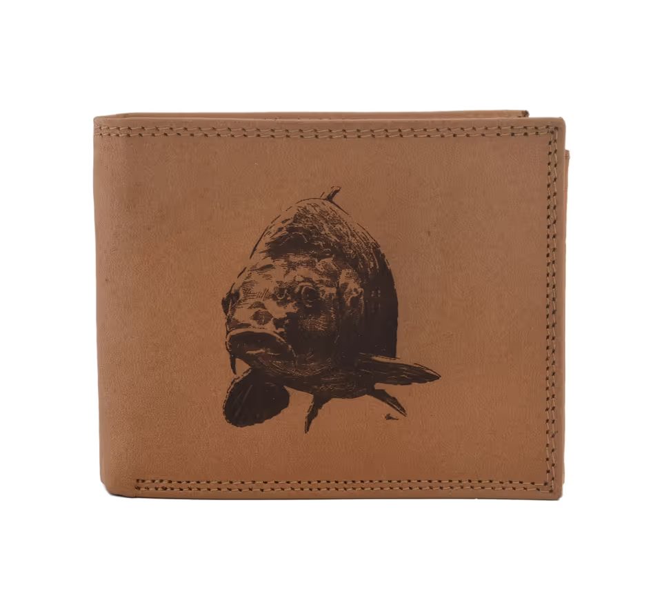 Mercucio Pánská peněženka Kapr hlava