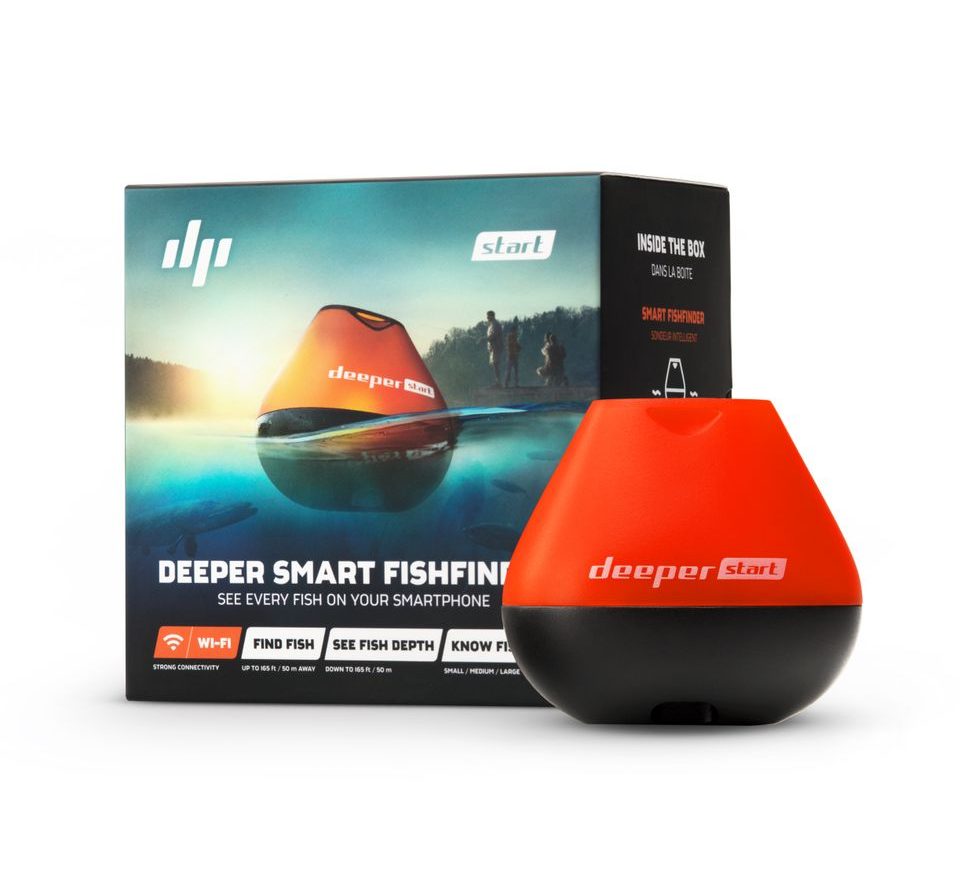 Deeper Nahazovací sonar Fishfinder Start