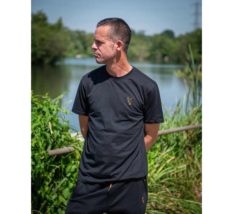 Fox Triko Classic T Black / Orange