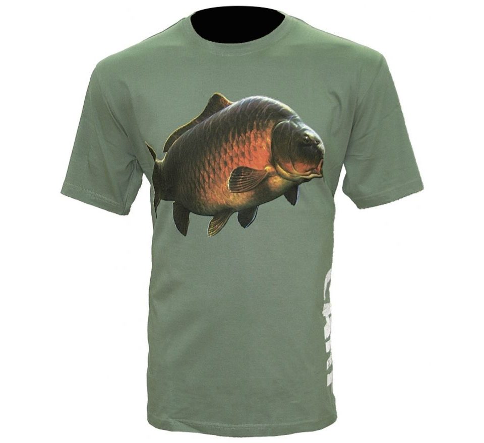 Zfish Tričko Carp T-Shirt Olive Green