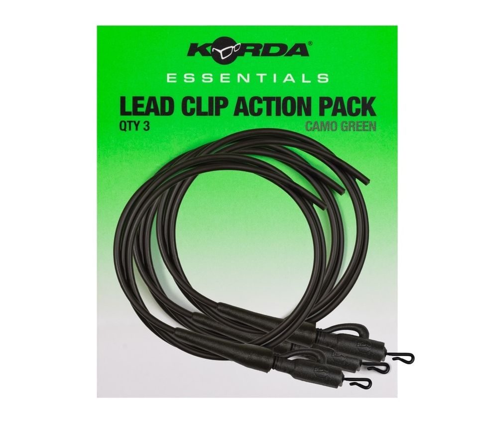 Korda Montáž Essentials Lead Clip Action Pack 3ks
