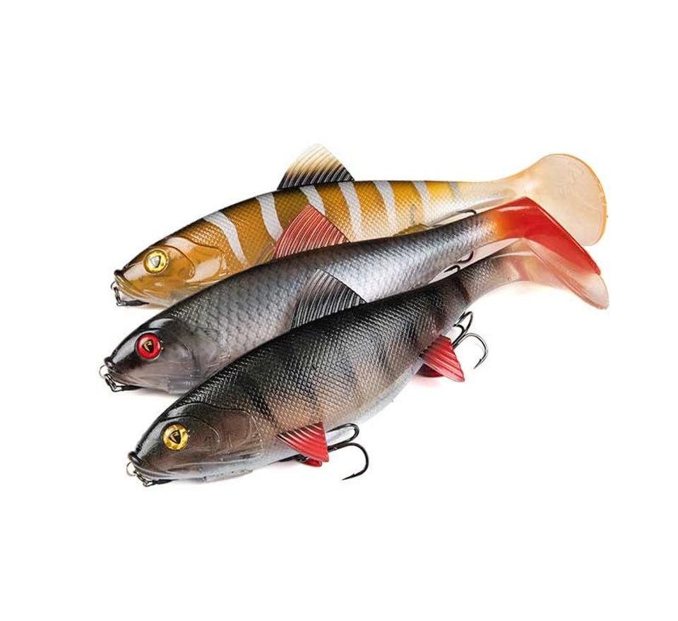 Fox Rage Gumová nástraha Giant Replicant Wobble UV Young Perch