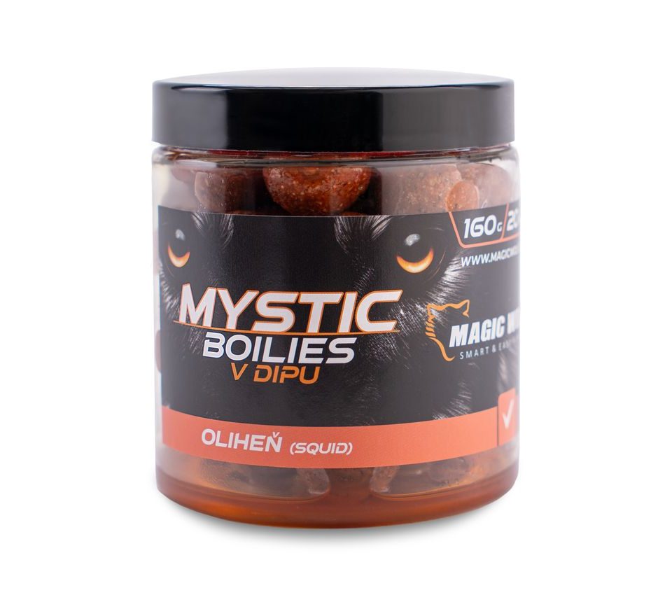 Magic Wolf Boilies v dipu Mystic 160g