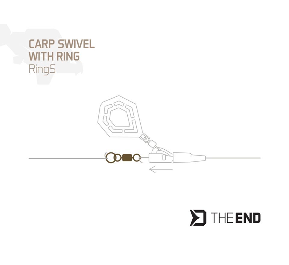 Delphin Obratlík s kroužkem TheEND RingS 10ks