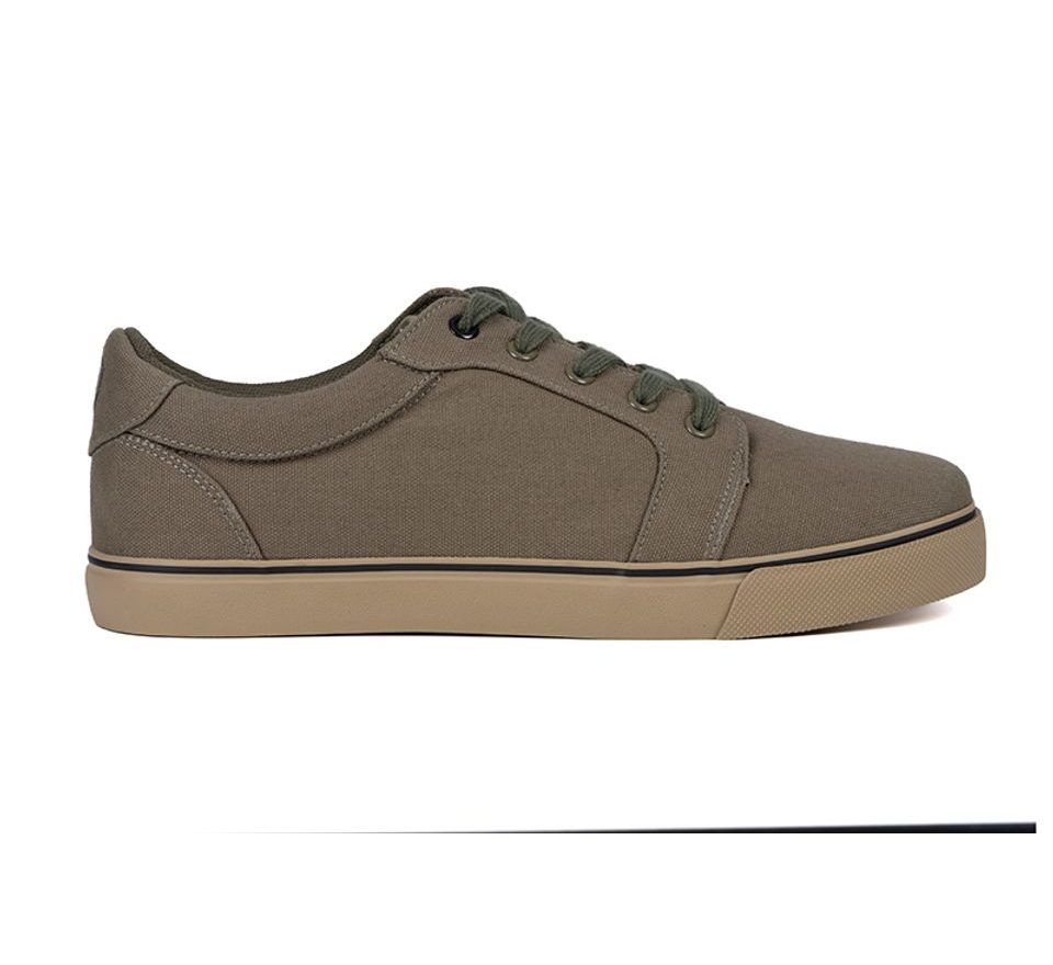 Fox Boty Khaki Canvas Shoe