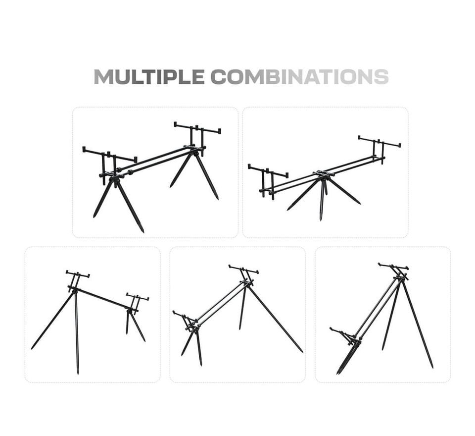 Zfish Stojan Rod Pod Rodmaster 4 prúty