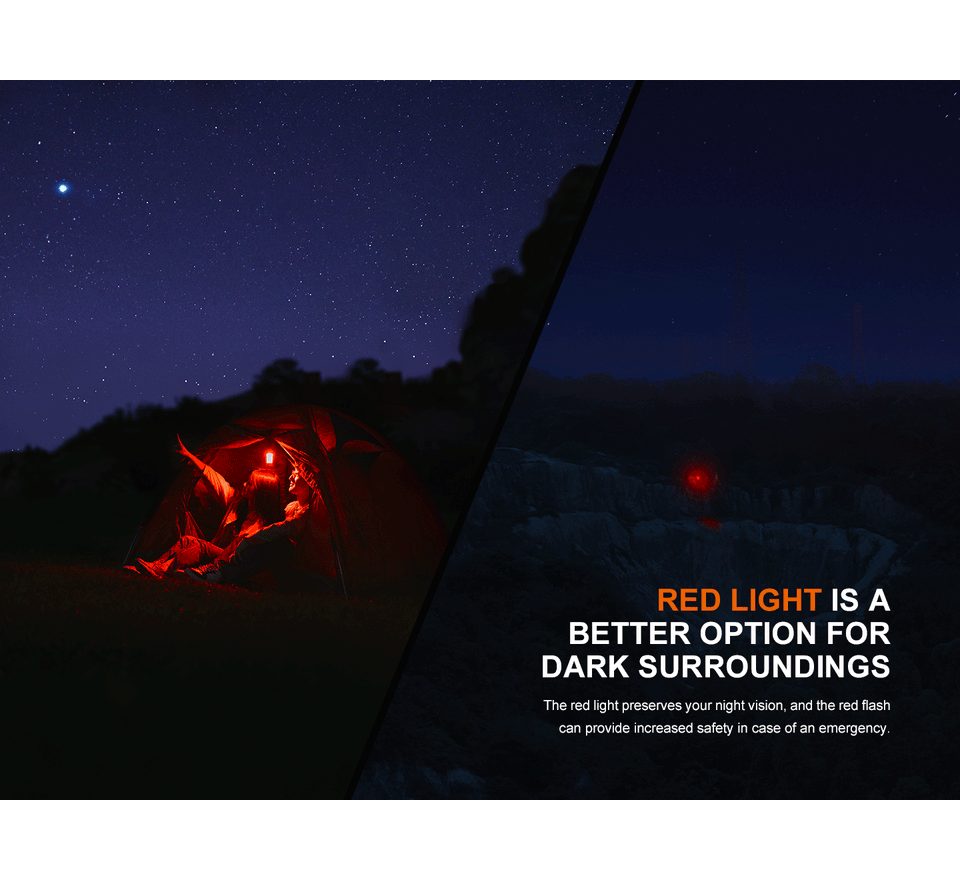 Fenix Nabíjecí lucerna CL22R černá