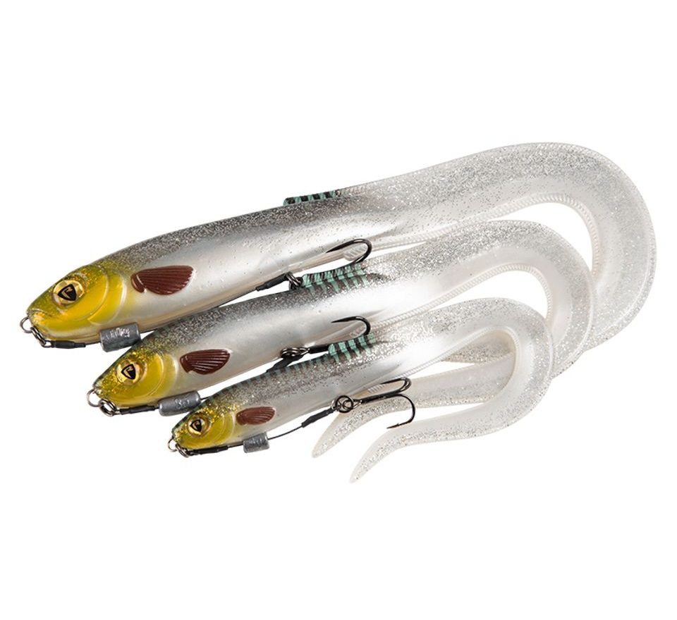 Fox Rage Gumová nástraha Slick Eel UV Silver Halo