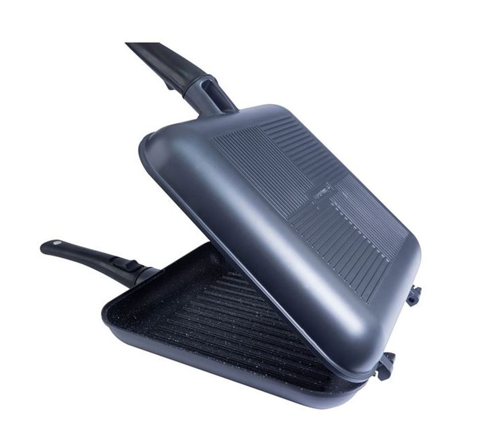 RidgeMonkey Pánev Connect Pan & Griddle XXL Granite Edition