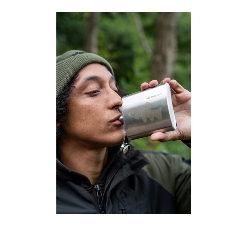 Korum Placatka Classic Hip Flask Tench 7oz