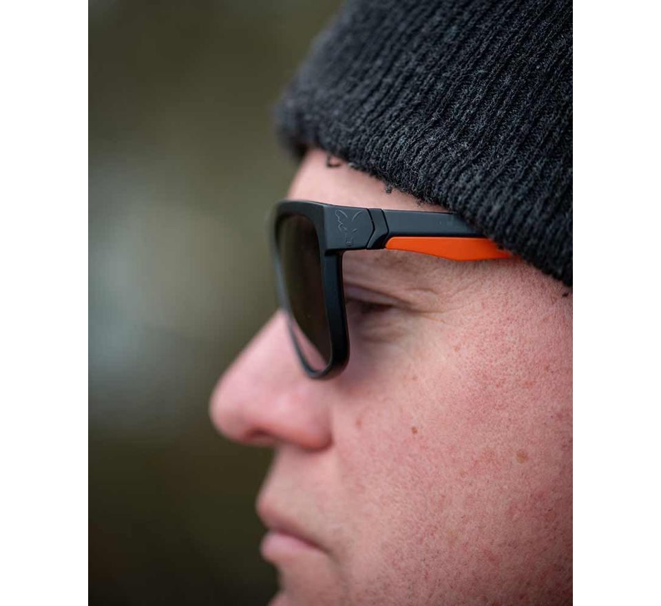 Fox Polarizačné Okuliare Collection Black Orange Shades Brown Lens