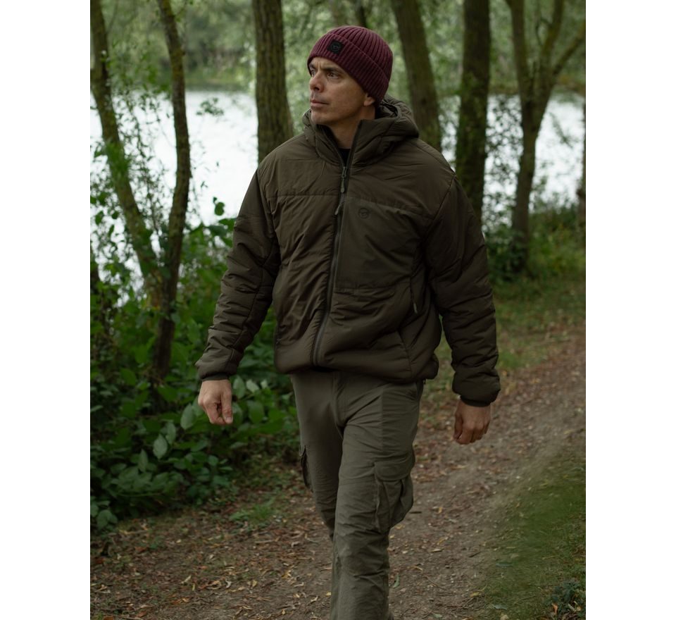 Korda Bunda Zateplená s Kapucňou Dark Olive