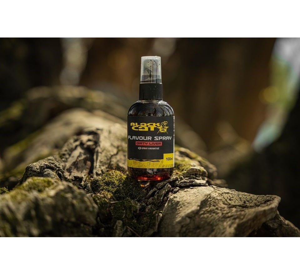 Black Cat Posilovač ve spreji Flavour Spray Špinavá Játra 100ml