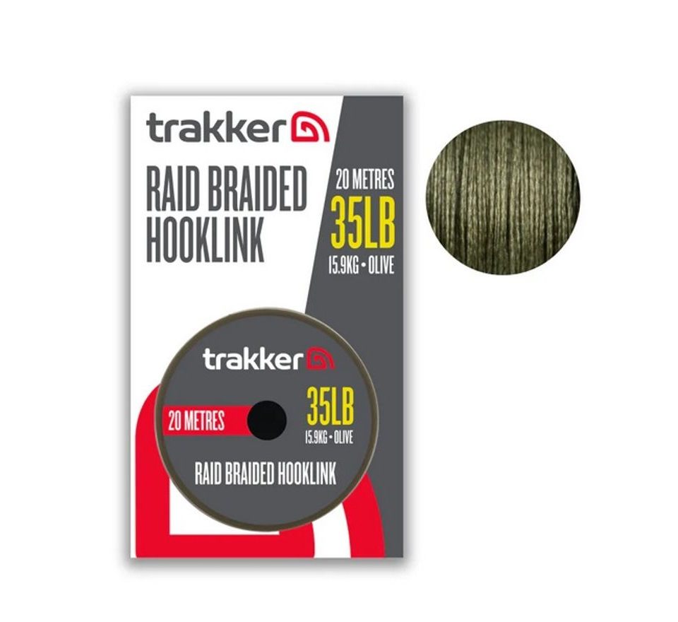 Trakker Návazcová šňůrka Raid Braided Hooklink 20m