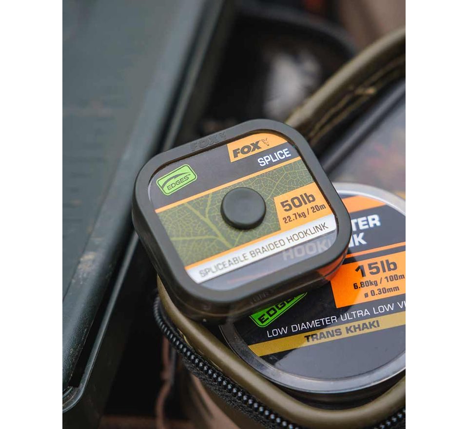Fox Náväzcová šnúra Edges Naturals Splice Hooklength 50lb 20m