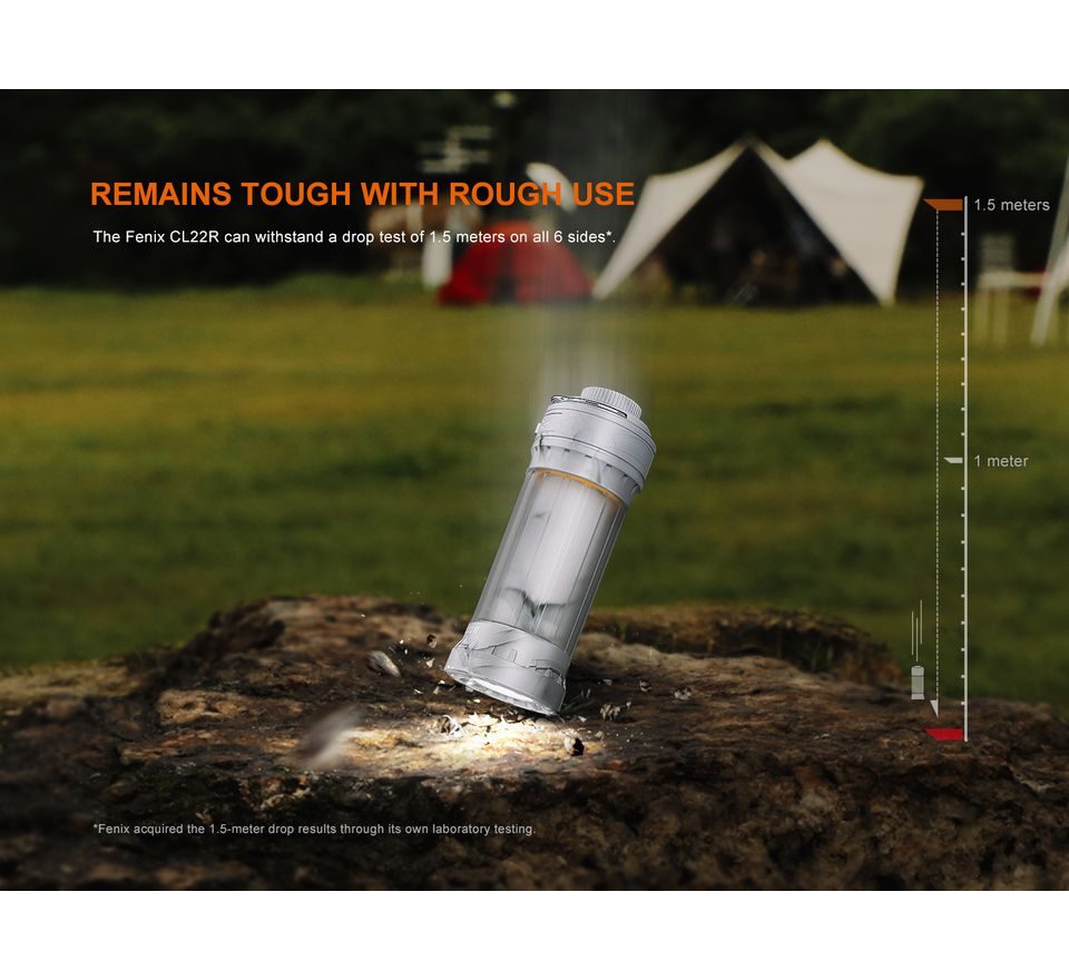 Fenix Nabíjecí lucerna CL22R černá