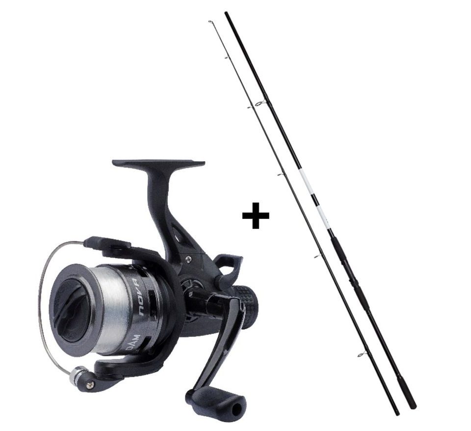 DAM Prut Base-X Carp 3,6m 3lb 2sec 40mm Action + Naviják Quick Nova 5000 FS Line 0,35mm