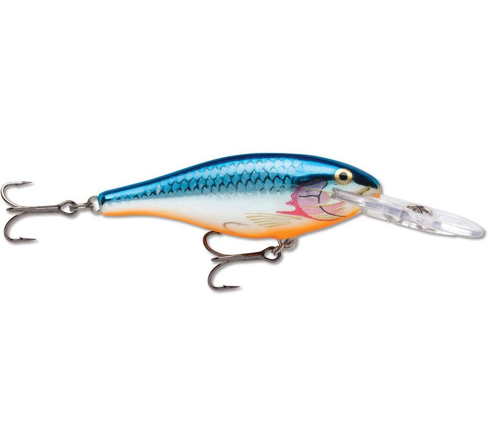 Rapala Wobler Shad Rap Deep Runner Silver Blue