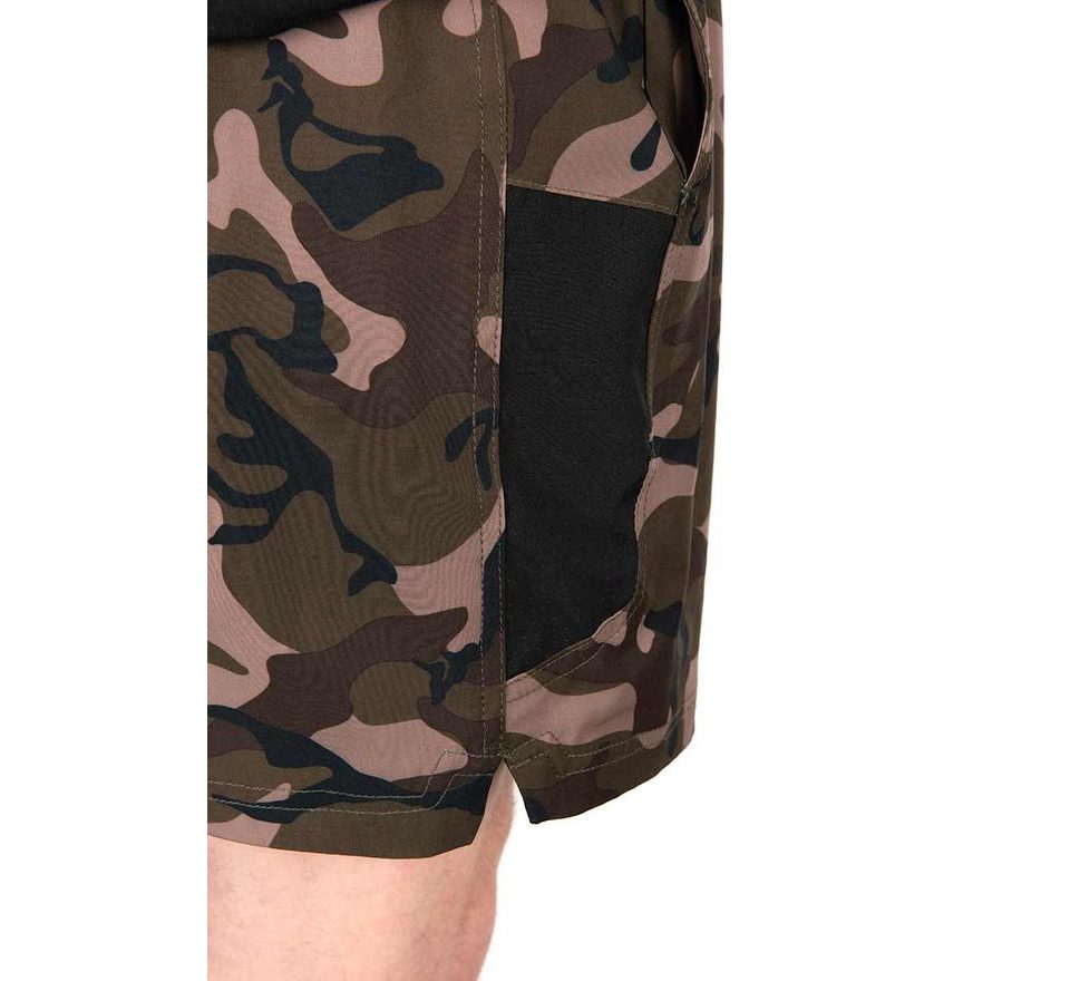 Fox Koupací kraťasy Black / Camo LW Swim Shorts