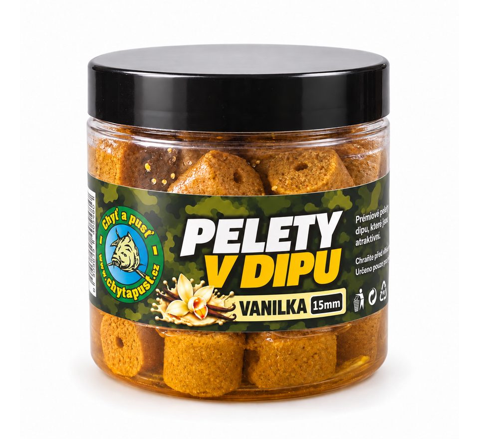 Chyť a pusť Pelety v dipe 200ml