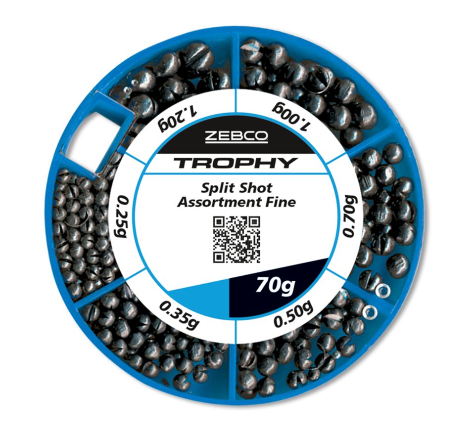 Zebco Sada bročků Trophy Split Shot Assortment Fine