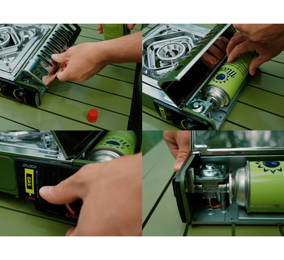 Delphin Plynový varič Inoxia