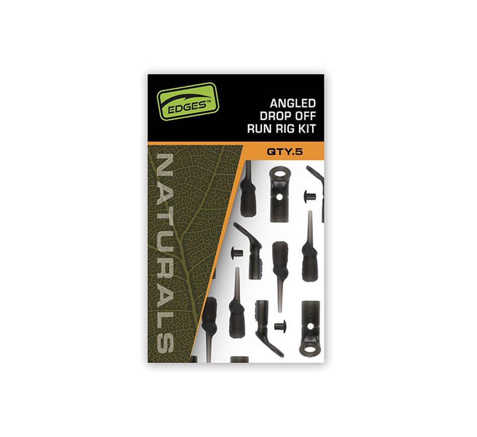 Fox Závesy Edges Naturals Angled Drop Off Run Rig Kit 5ks