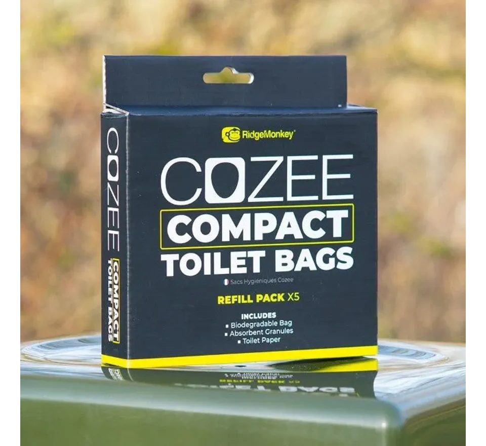 RidgeMonkey Náhradné vrecká do toalety CoZee Compact Toilet Bags Refill Pack 5ks