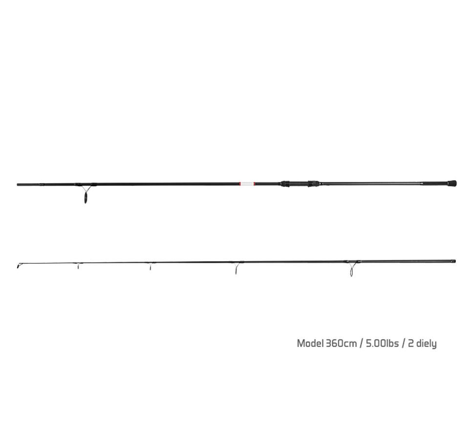 Delphin Prut Bomber 380cm 5.00lb 2díl