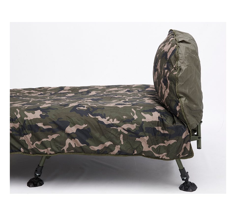 Prologic Spací pytel s přehozem Element Comfort S/Bag & Thermal Camo Cover 5 Season