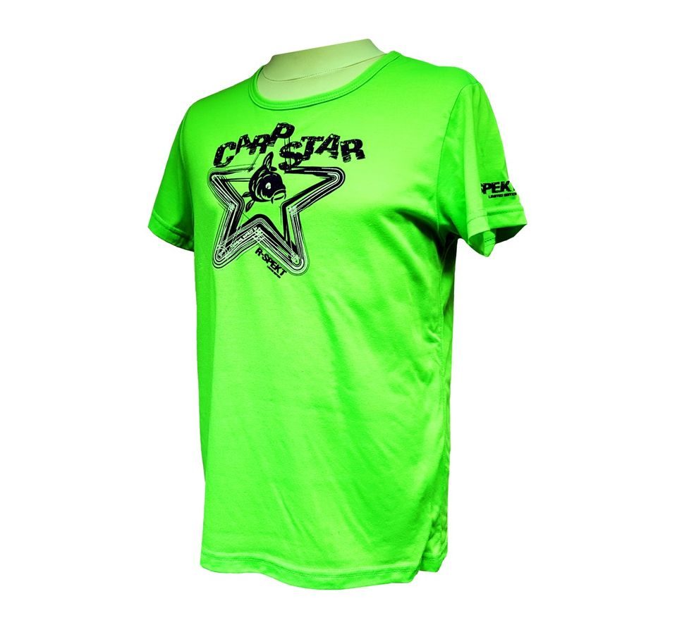 R-Spekt Dětské tričko Carp Star fluo green