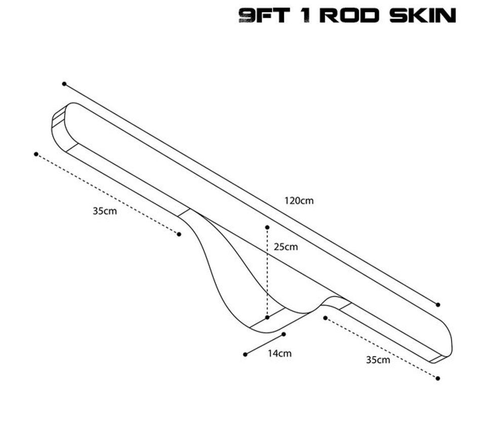 Nash Puzdro na prút Scope OPS Soft Protect 1 Rod Skin 9ft