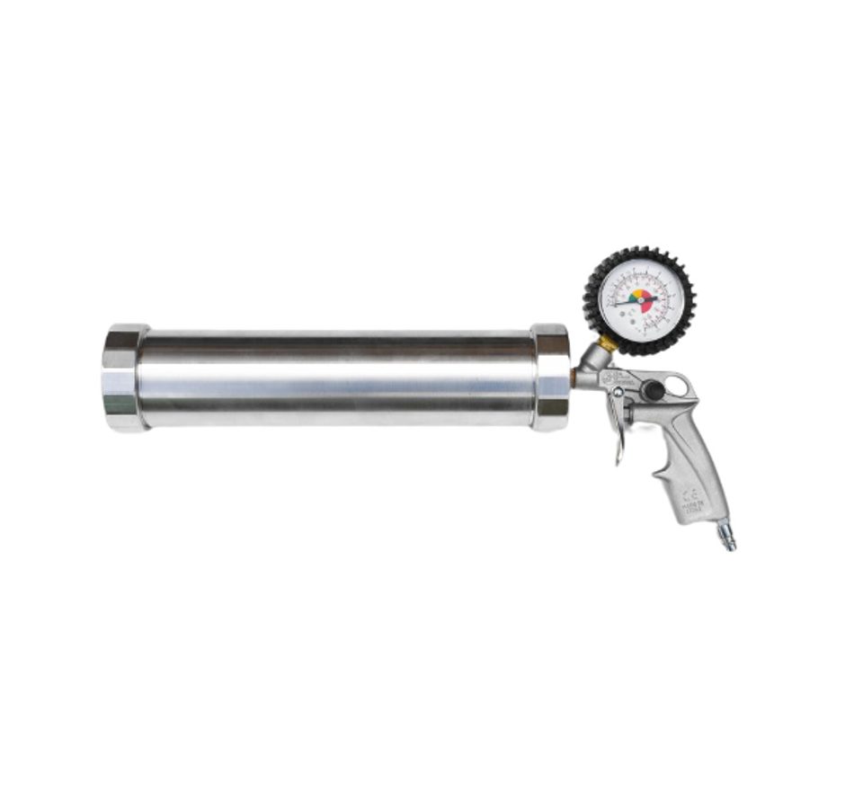 Nikl Výtlačná pistole na boilie těsta vzduchová Pneumatic 1,1kg 800ml vzduchová