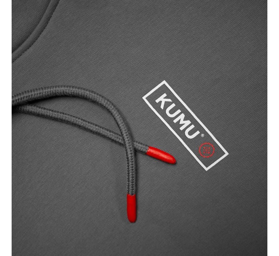 KUMU Mikina Rising Sun šedá