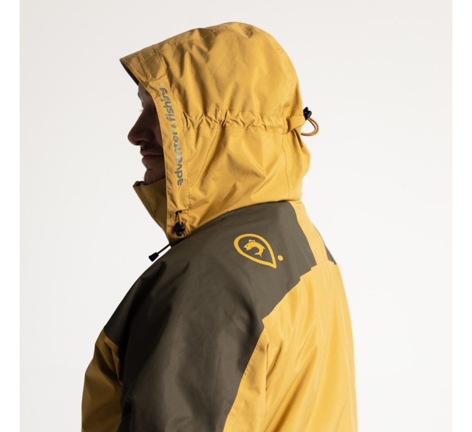 Adventer & fishing Membránová bunda Sand & Khaki