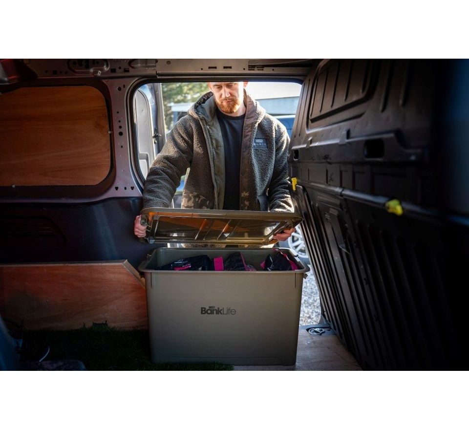 Nash Přepravní Box Bank Life Stacker Storage Box